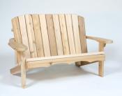 Click to enlarge image  - Adirondack Junior Buddy Bench - Cute, cozy children's bench $ 210
